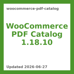 WooCommerce PDF Catalog 1.18.10