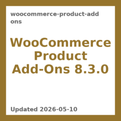 WooCommerce Product Add-Ons 8.3.0