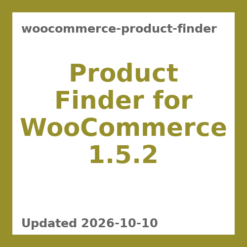WooCommerce Product Finder 1.5.2