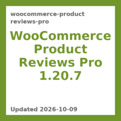 WooCommerce Product Reviews Pro 1.20.7