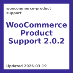 WooCommerce Product Support 2.0.2
