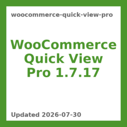 WooCommerce Quick View Pro 1.7.17