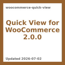 WooCommerce Quick View 2.0.0