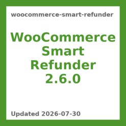 WooCommerce Smart Refunder 2.6.0