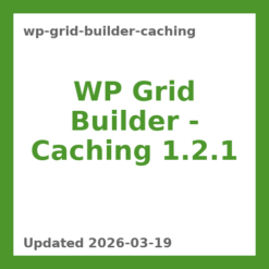 WP Grid Builder – Caching 1.2.1