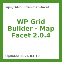 WP Grid Builder – Map Facet 2.0.4