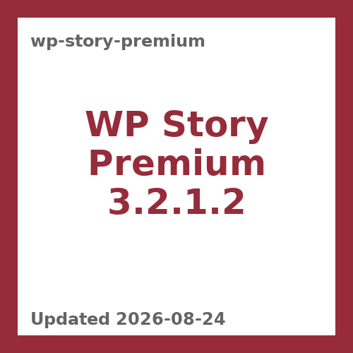 WP Story Premium 3.2.1.2