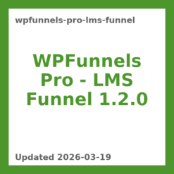 WPFunnels Pro – LMS Funnel 1.2.0