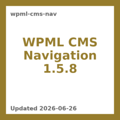 WPML CMS Navigation 1.5.8