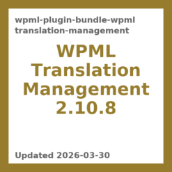 WPML Translation Management 2.10.8