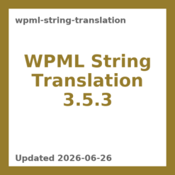 WPML String Translation 3.5.3