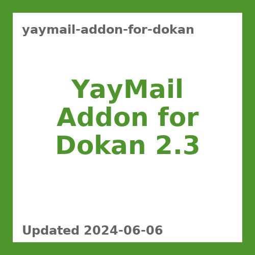 YayMail Addon for Dokan 2.3