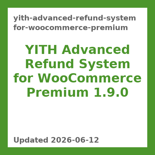 YITH Advanced Refund System for WooCommerce Premium 1.9.0