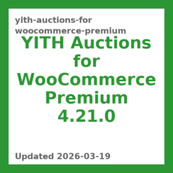 YITH Auctions for WooCommerce Premium 4.21.0