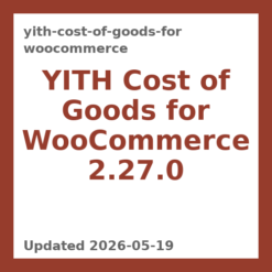 YITH Cost of Goods for WooCommerce 2.27.0