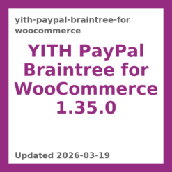 YITH PayPal Braintree for WooCommerce 1.35.0