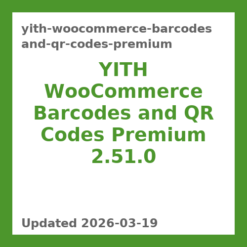 YITH WooCommerce Barcodes and QR Codes Premium 2.51.0