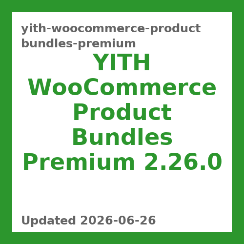 YITH WooCommerce Product Bundles Premium 2.26.0
