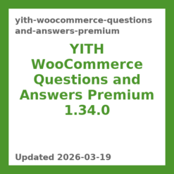 YITH WooCommerce Questions and Answers Premium 1.34.0