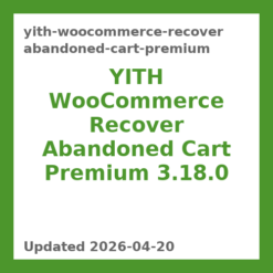 YITH WooCommerce Recover Abandoned Cart Premium 3.18.0