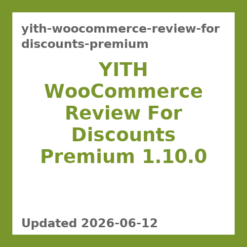 YITH WooCommerce Review For Discounts Premium 1.10.0