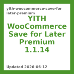 YITH WooCommerce Save for Later Premium 1.1.14